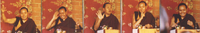 Lama Yeshe during his first course in Europe (1974)